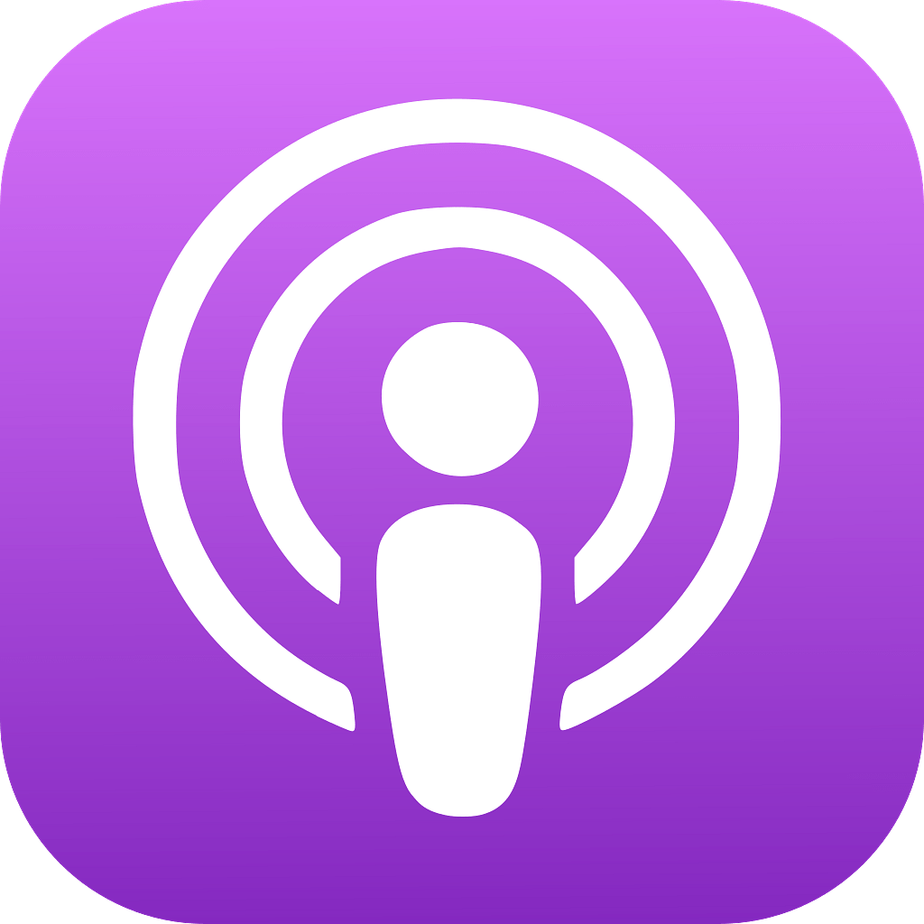 Apple Podcasts logo